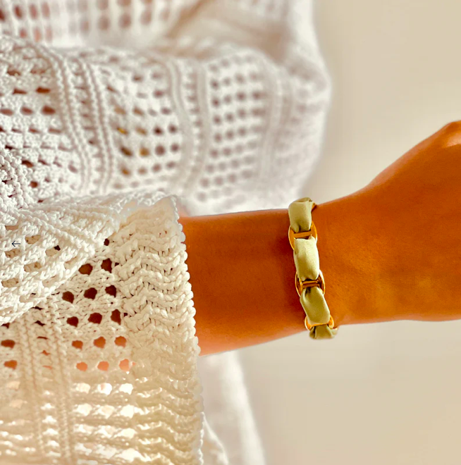 Bracelet Cynthia - Or Olive