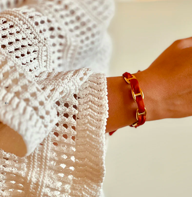 Bracelet Cynthia - Terracotta