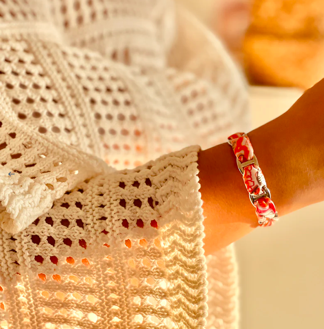 Bracelet Cynthia - Argent Bandana